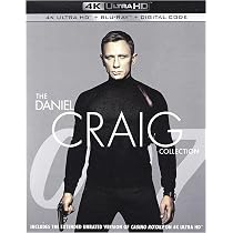 Amazon.co.jp: 007/ダニエル・クレイグ 4K UHD+Blu-ray ※4K UHDのみ